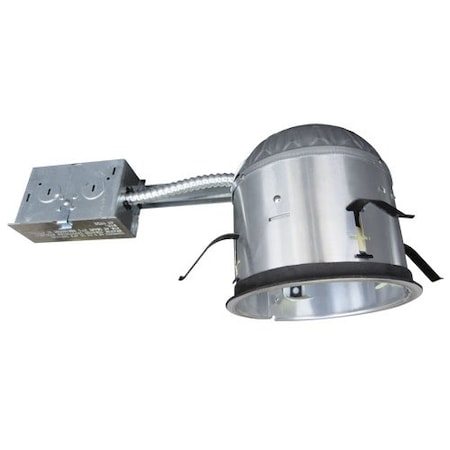 Elco Lighting 5 Aluminum Airtight IC Shallow Remodel Housing" EL55RICA